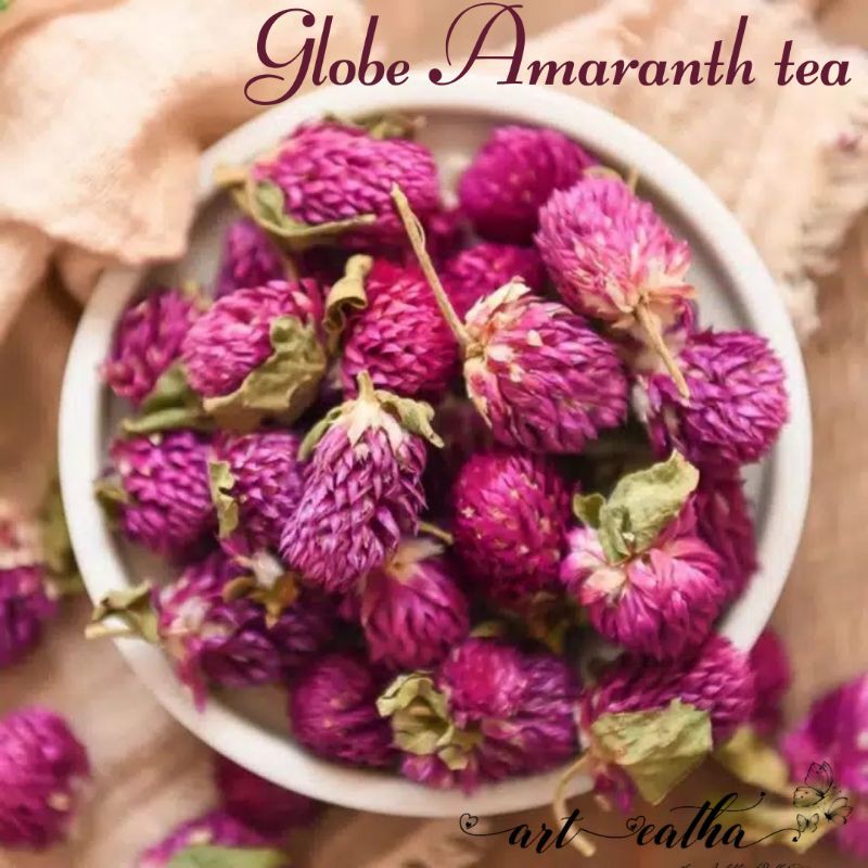 

GLOBE AMARANTH TEA/ Teh bunga globe amaranth/ Bunga Kenop