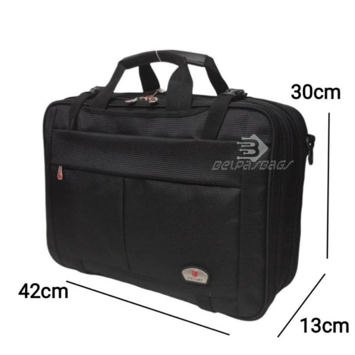 Big Sale.. Tas kantor pria /selempang laptop tas kerja multifungsi 3in polo Ace 9056