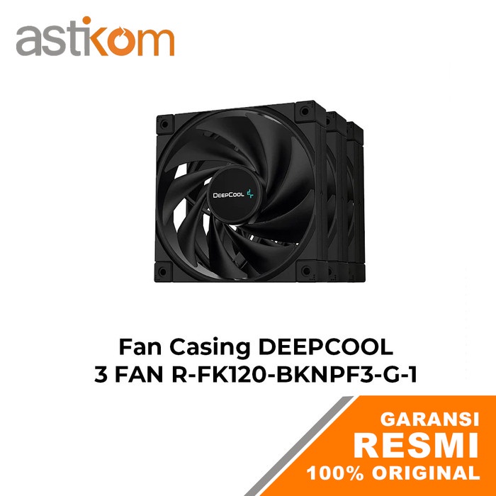 Fan Casing DEEPCOOL FK120 3 FAN Black R-FK120-BKNPF3-G-1