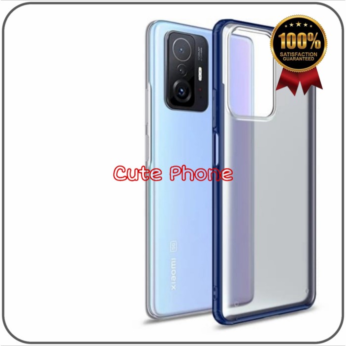 Casing Soft Case Xiaomi Mi 11T Mi11T Pro Frosted Acrylic Shockproof