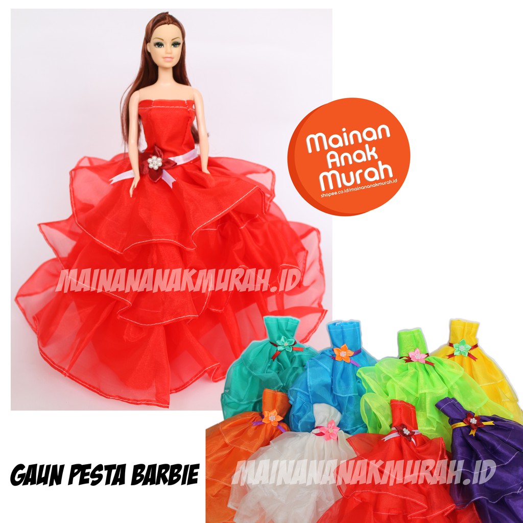 barbie gaun