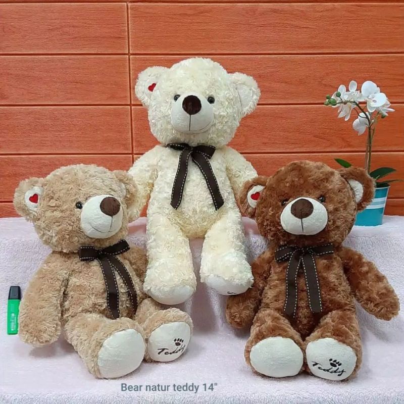 boneka teddy bear beruang pita mport