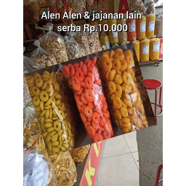 

ALEN ALEN & SNACK LAIN SERBA Rp 10.000