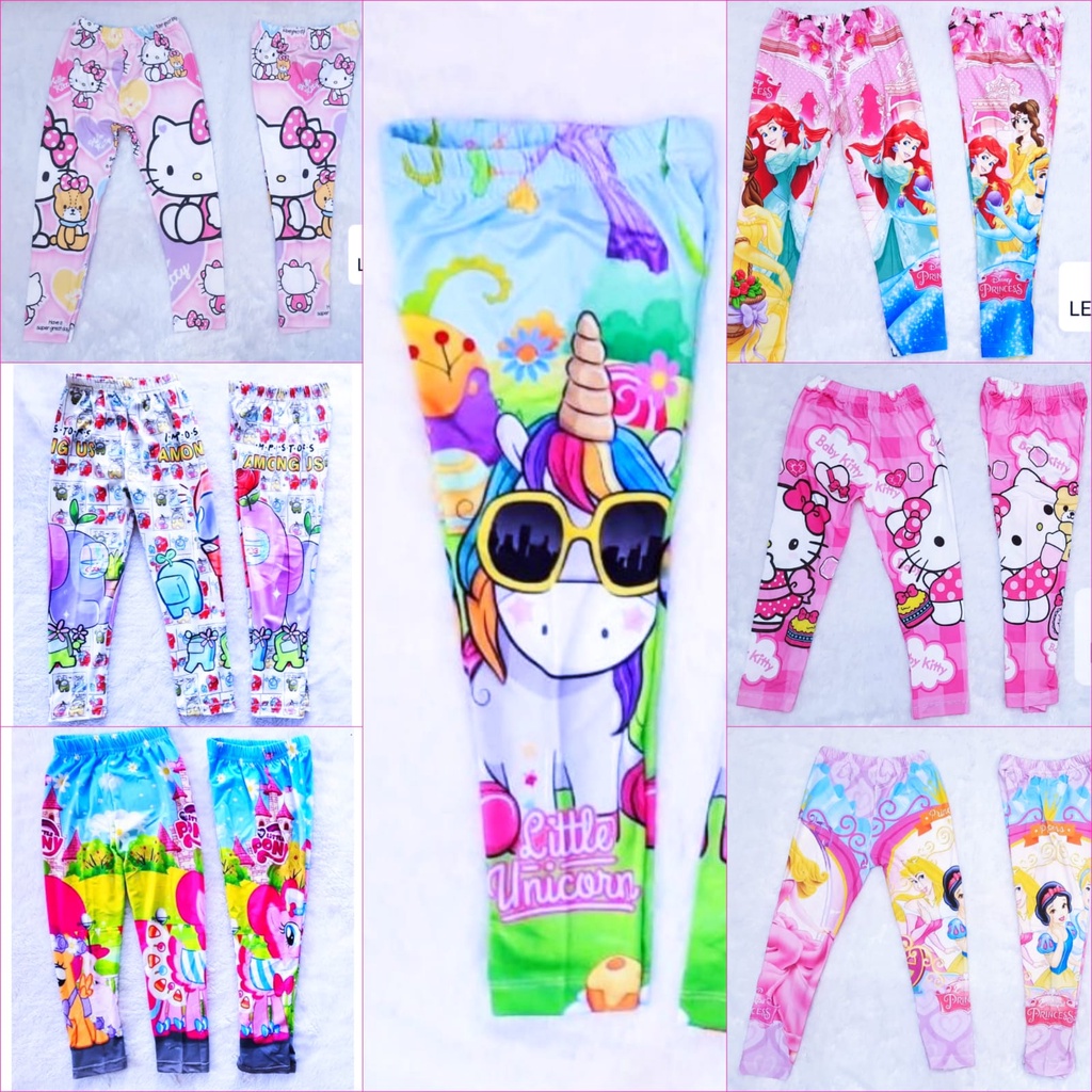 LEGGING ANAK COCO ICE 2-11 TAHUN | LEGGING MY LITTLE PONY | CELANA LEGGING PINKIE PIE