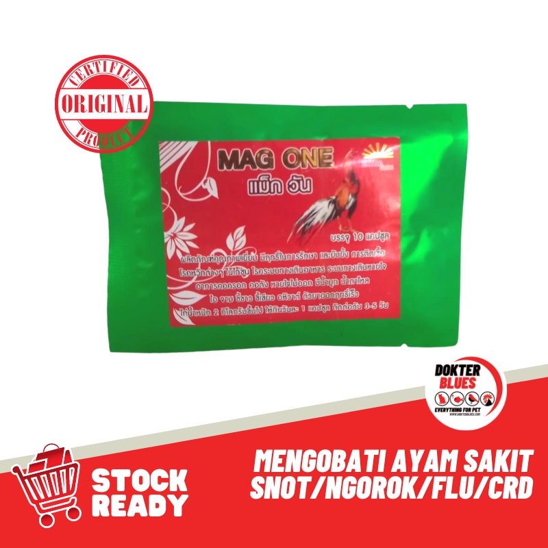 Obat Ayam MAG ONE Mengobati Snot Ngorok Flu CRD