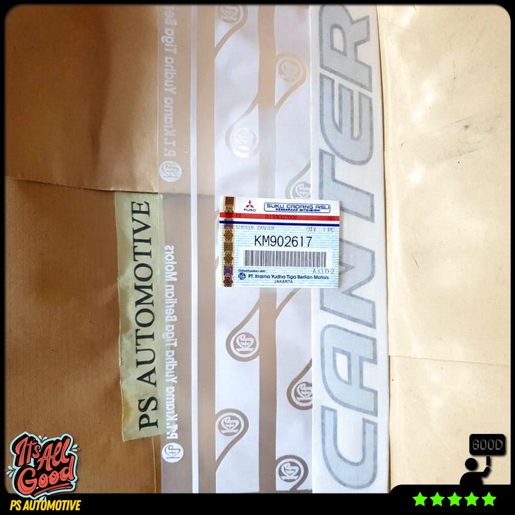 Sticker Stiker Canter Mitsubishi Canter Original Km902617