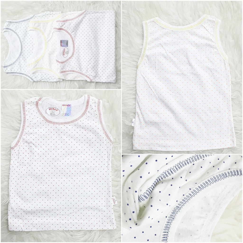 Singlet Bayi Lengan Buntung Katun SNI Sablon/Singlet Murah/Singlet Lembut | SLBT, SLSB & SLSA