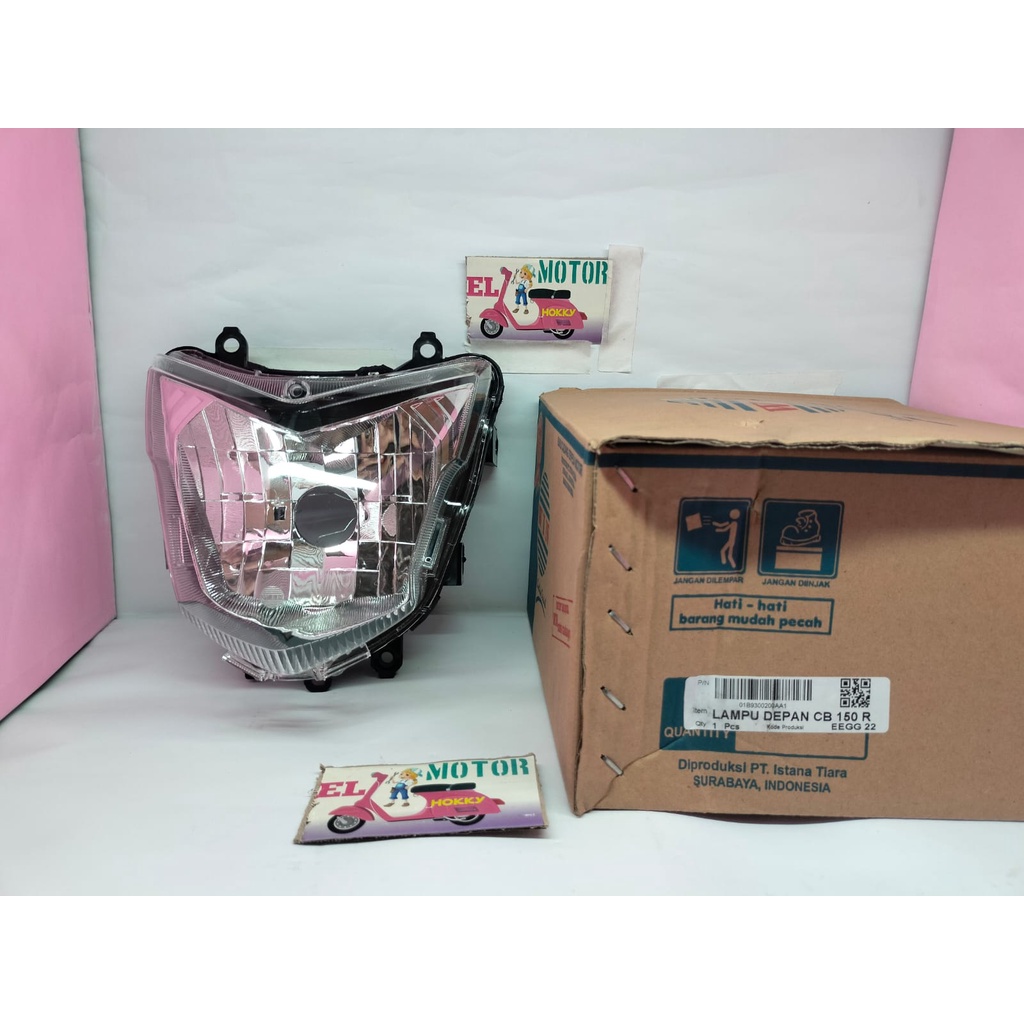 Reflector Lampu Depan Mika Lampu Depan Honda CB150R CB-150 CB 150R CB 150 R Lama Old WIN