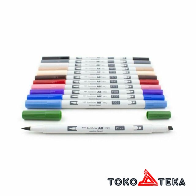 

COD Tombow ABT Dual Brush Pen Pro Fashion 12Pcs Alcohol-Based Art Markers