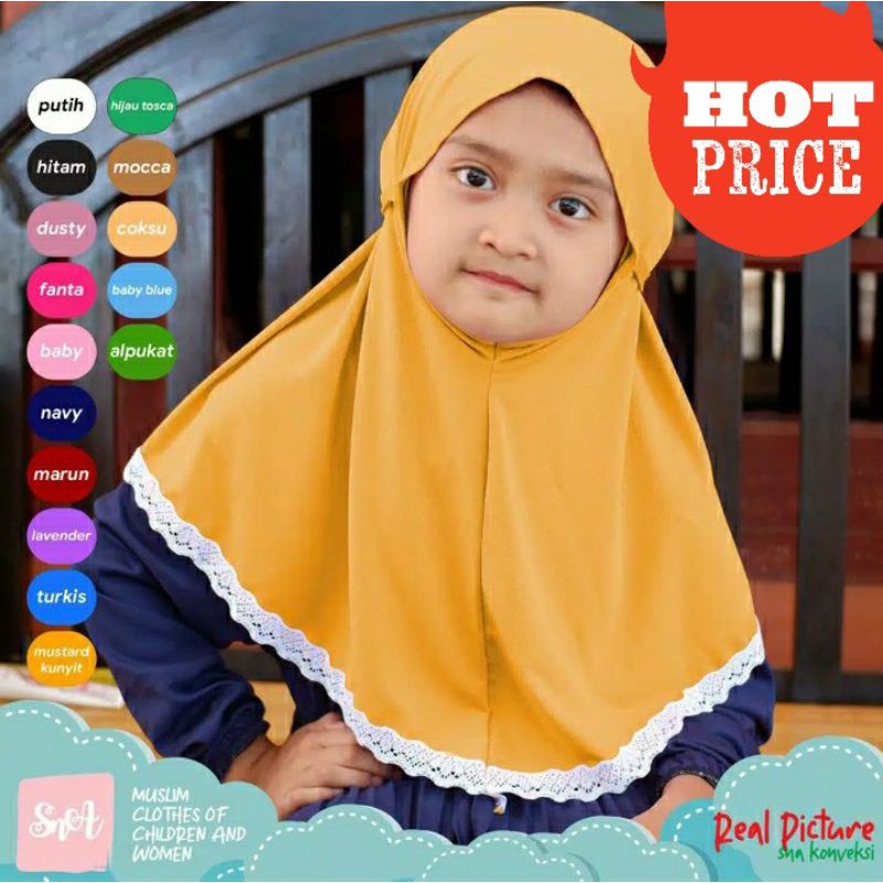 Hijab anak perempuan lucu & cantik