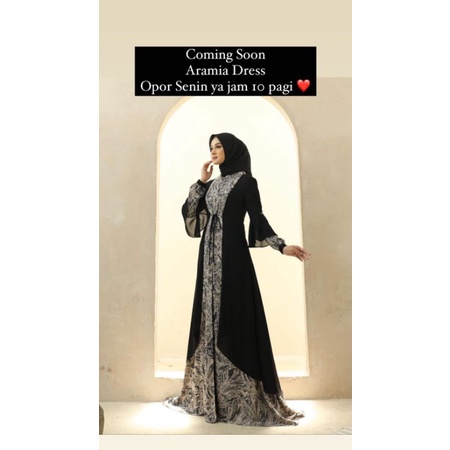aramia dress by Madeira gamis terbaru premium