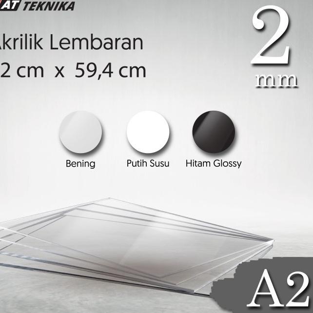 

Berkualitas! LEMBARAN ACRYLIC / AKRILIK A2 1.5MM TRANSPARAN GROSIR ,.