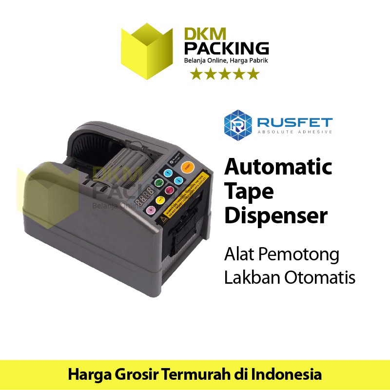 

AUTOMATIC Tape Dispenser Alat Pemotong Lakban Otomatis RUSFET TERMURAH