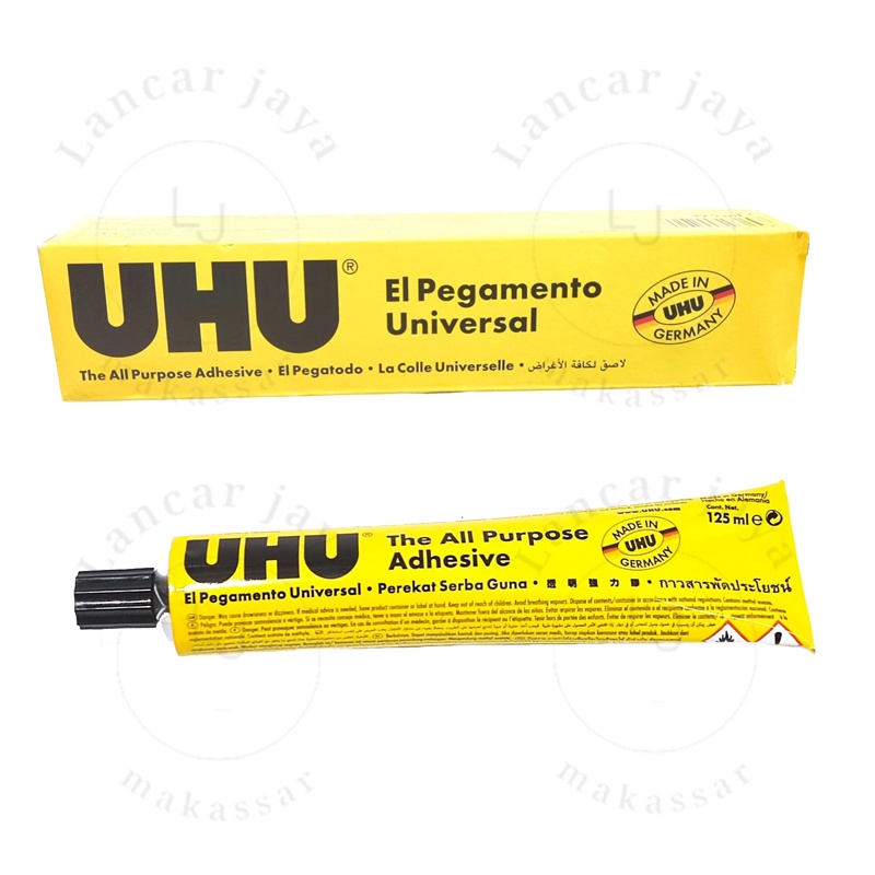 

Lem / Glue Serbaguna dan Prakarya UHU All Purpose 125ml