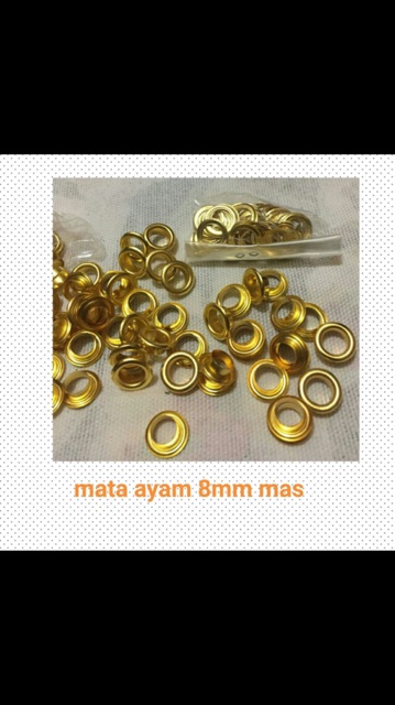 Mata ayam 8mm(100set)