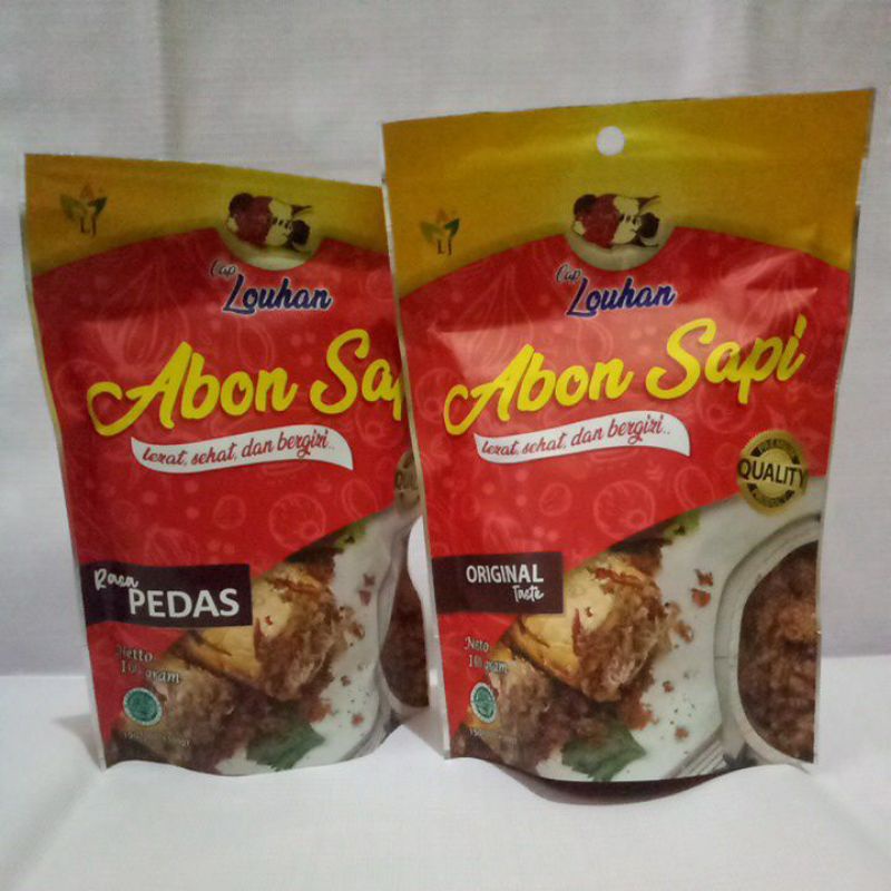 

Abon sapi_Cap louhan
