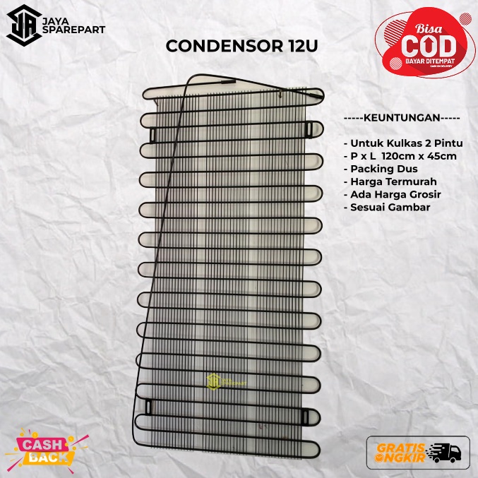 CONDENSOR KULKAS 12U | KONDENSOR ULIR 12 U UBEN UNIVERSAL | PEMANAS FREZEER , KULKAS , SHOW CASE UMU