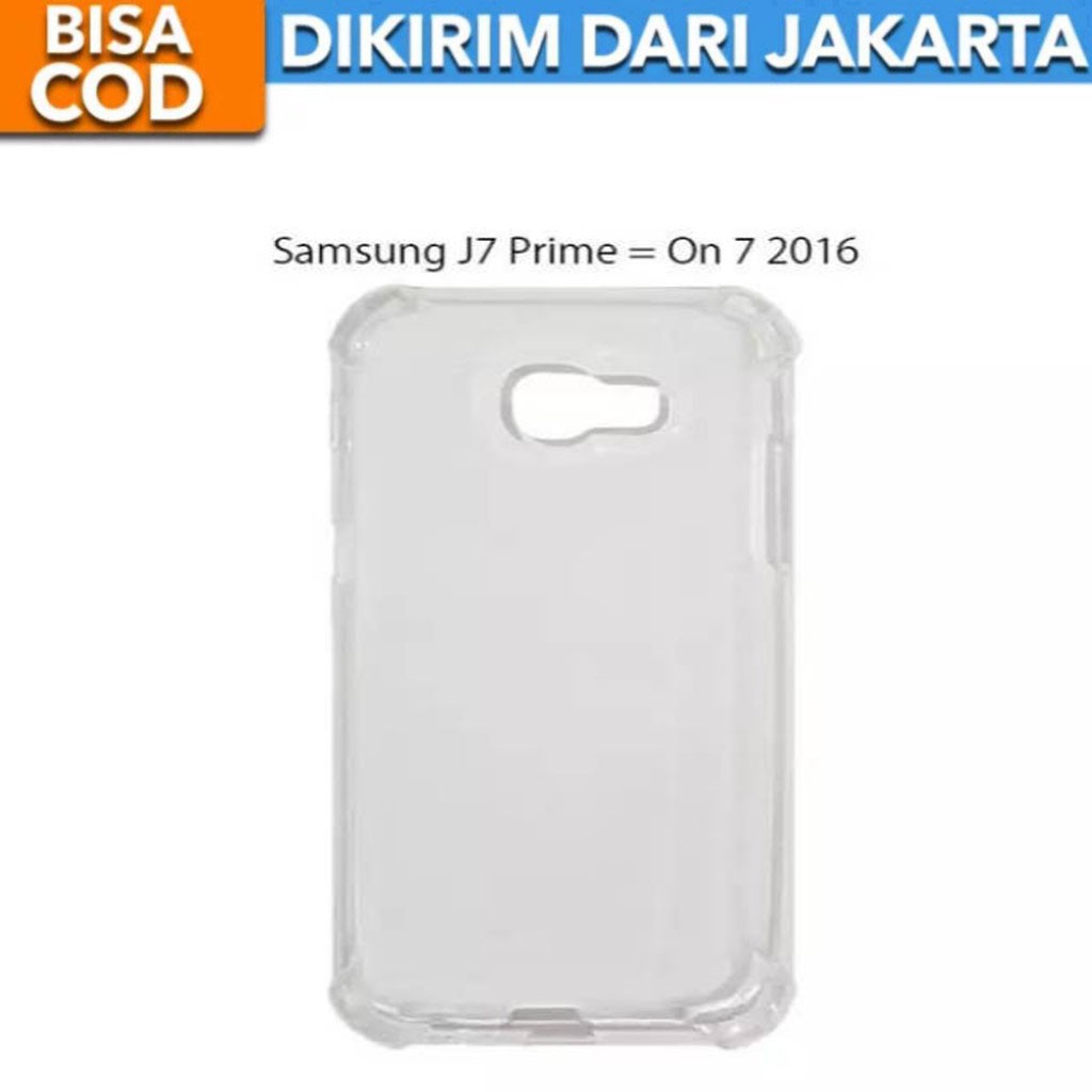 Casing Samsung Galaxy J7 Prime / On 7 2016 Anti Crack SoftCase