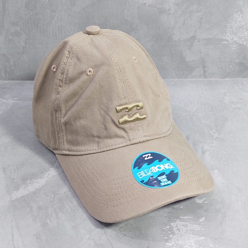 Topi Import Premium Baseball Hat BILLABONG Casual - Cream