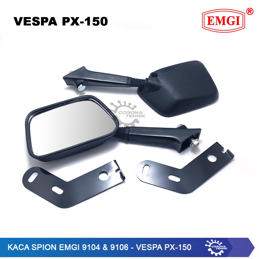 EMGI - Kaca Spion -  9104 &amp; 9106 - Vespa PX-150