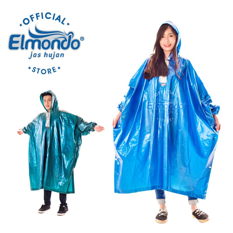 Elmondo Jas Hujan PC-703 Poncho Lengan Funtastic