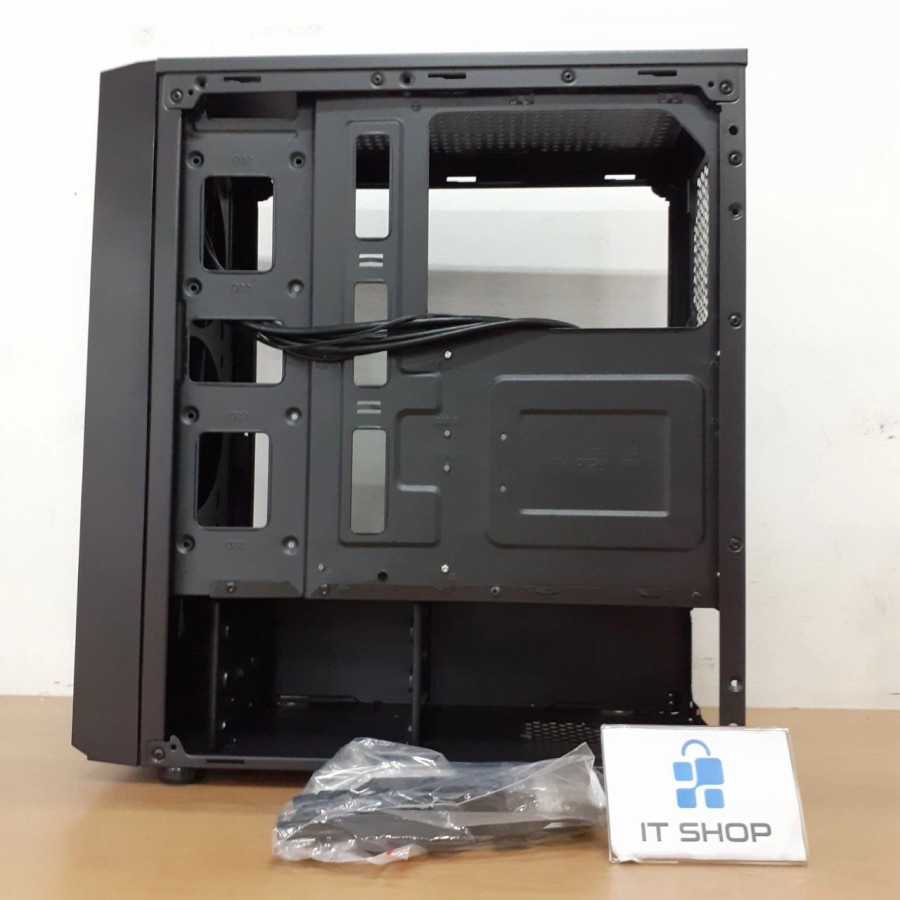 Case / Casing AeroCool Carbonite - ATX - TG - Free 1X12cm Fan RGB