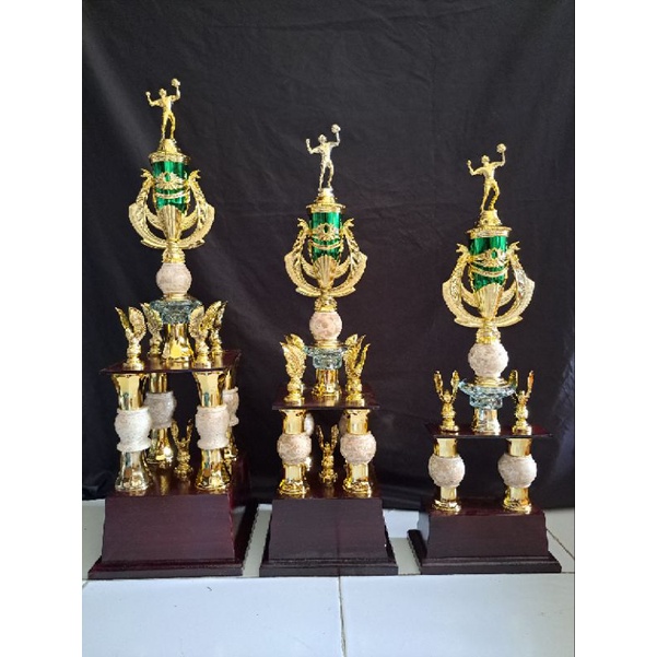 PIALA TIANG 4/TROPHY KAKI 4 VOLLEY BALL / VOLI