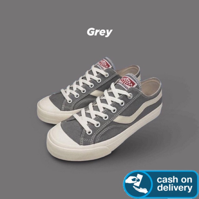 SEPATU VENTELA PUBLIC GREY HIGH/ LOW SEPATU VANTELA PUBLIC GREY SNEAKER SEPATU VENTELLA