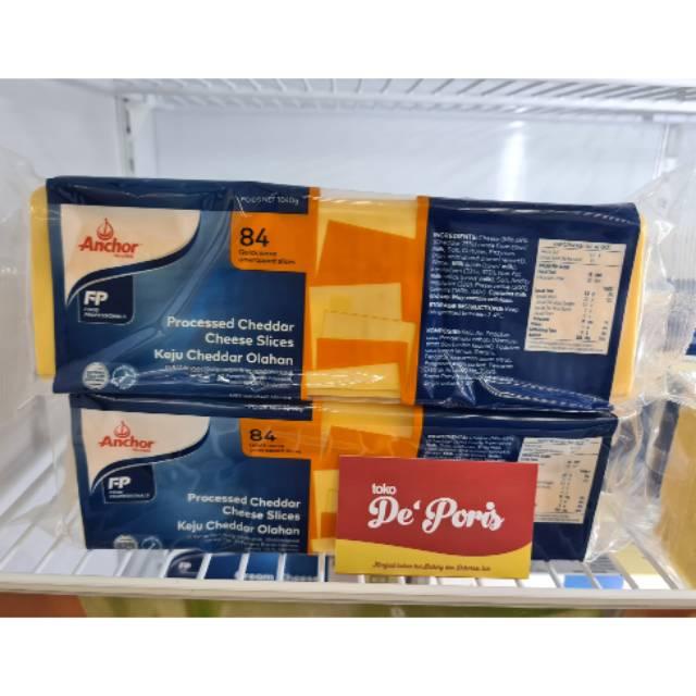 

Keju Slice Anchor Cheddar 84 Pcs Cod Dan Best Seller