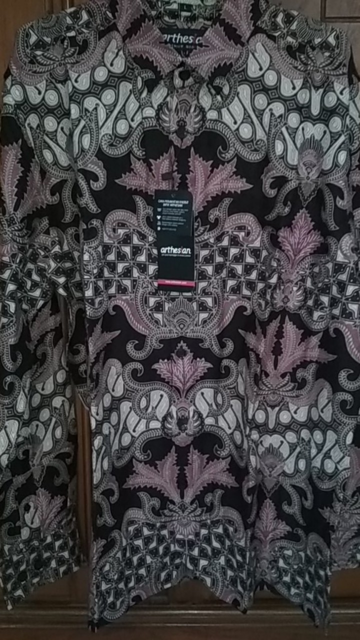 [arthesian] Kemeja Batik Pria  - Bright Batik Semi Dobby