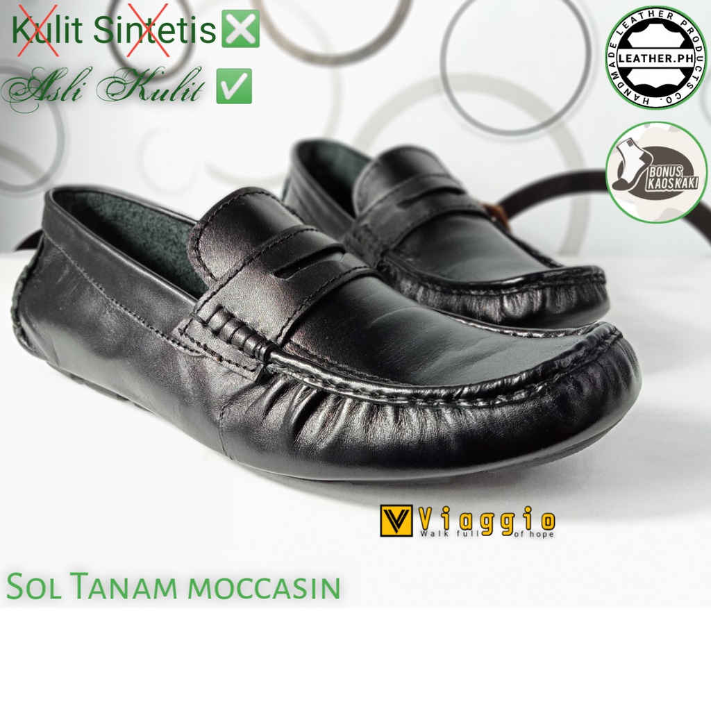 COD - SEPATU KULIT PRIA CASUAL - SEPATU KANTOR PRIA CASUAL - PANSUS