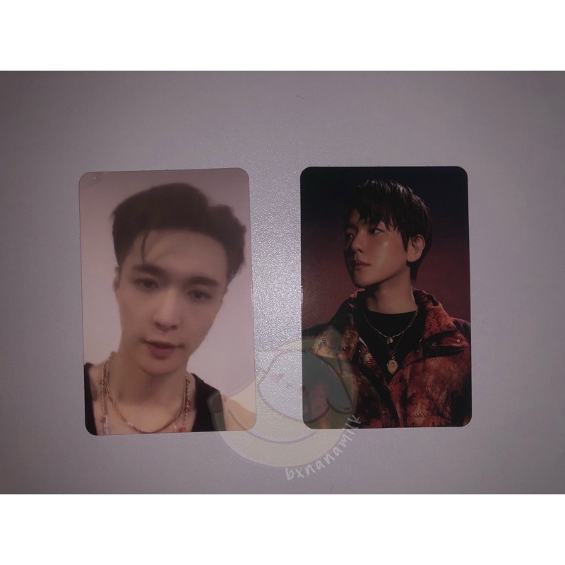 exo don’t fight the feeling dftf jewel pc photocard baekhyun lay yixing ar selfie selca clipcard