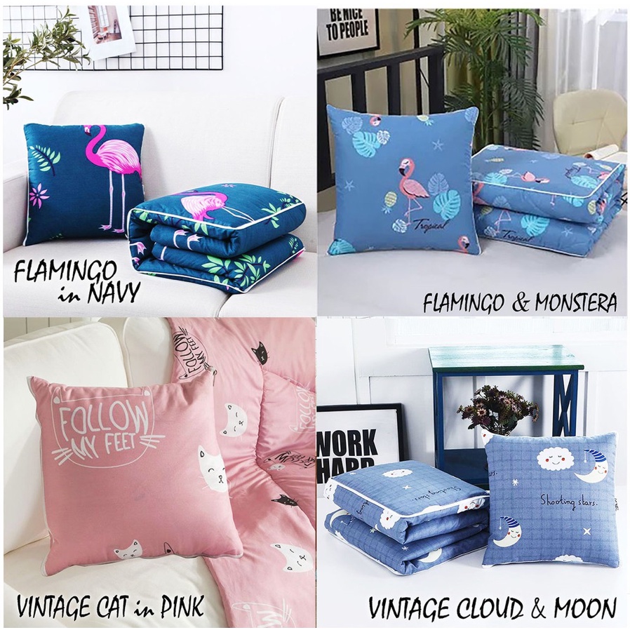 BALMUT ( BANTAL SELIMUT ) 2in1 BISA JADI SELIMUT, DILIPAT JADI BANTAL