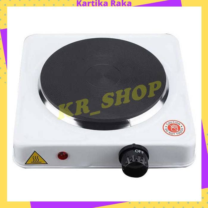 KR Kompor Listrik Mini Hot Plate Electric Cooking 1000W