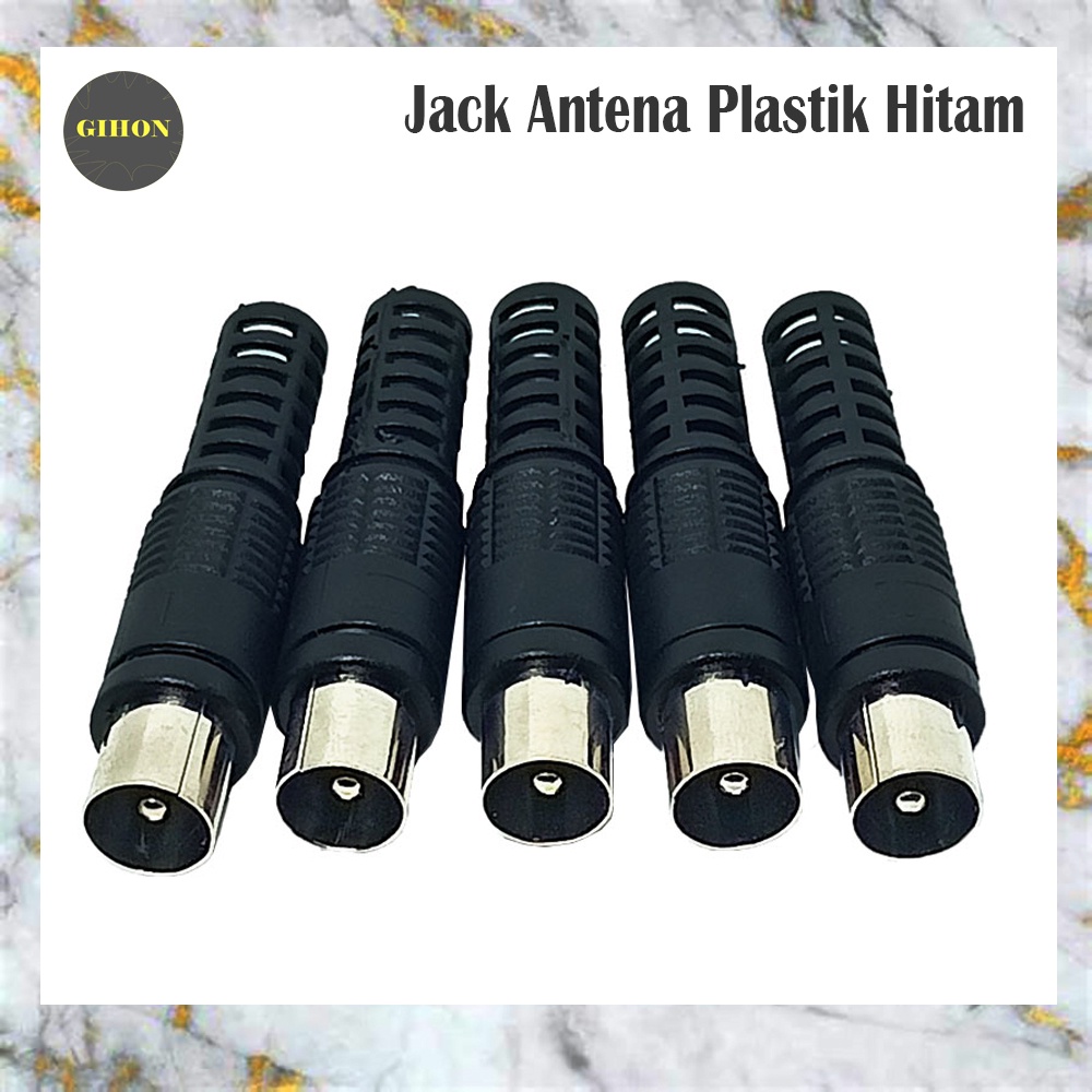 Jack Antena TV Plastik