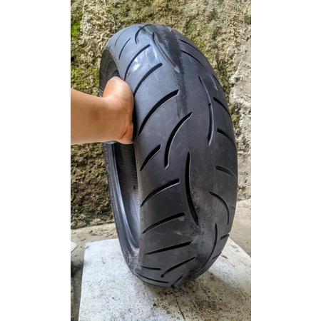 COPOTAN BAN SECOND BAN BEKAS METZELER ROADTEC Z8 INTERANCT 190/55/17 RING 17