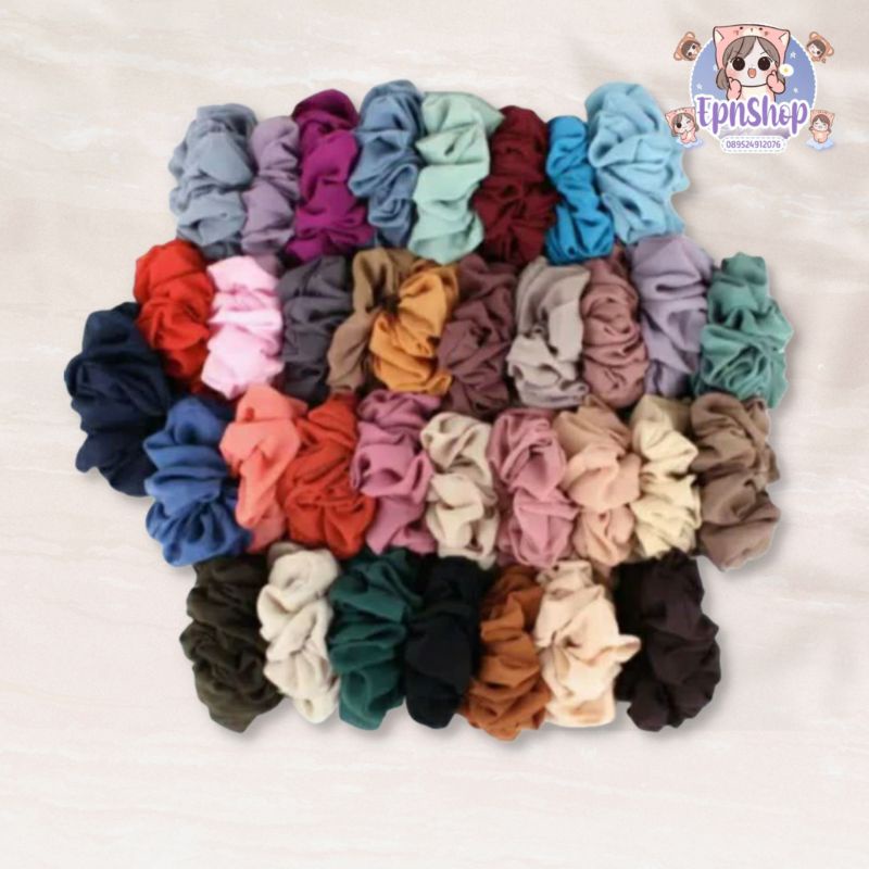 SCRUNCHIE / IKAT RAMBUT HIJAB / CEPOL HIJAB