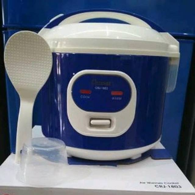 COSMOS CRJ-1803 / CRJ 1803 Rice Cooker Non Stick 1,2 L GARANSI RESMI