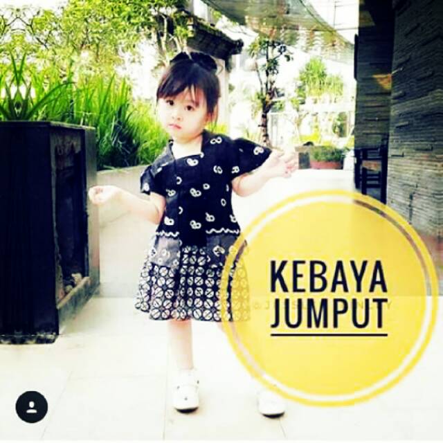 Kutubaru Anak / Kebaya Anak / Kebaya Jumputan Anak / Kutubaru Batik Anak / Setelan Kutubaru Anak