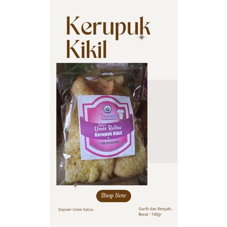 

Kerupuk Kikil Makanan Ringan 100gr