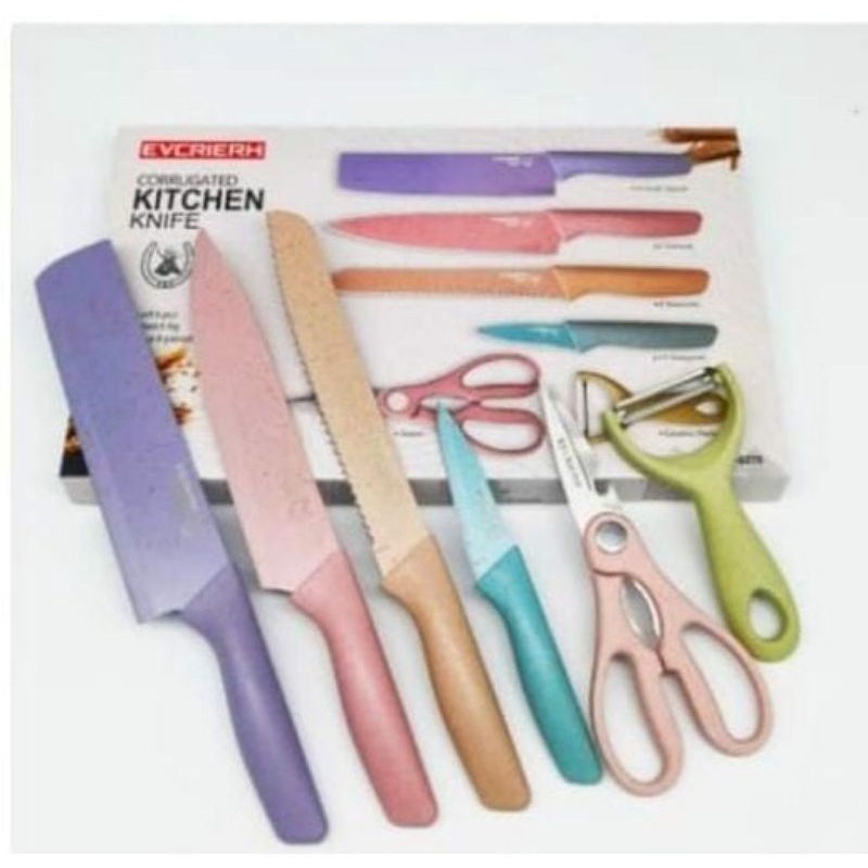 Evcrierh Corrugated Kitchen Knife
