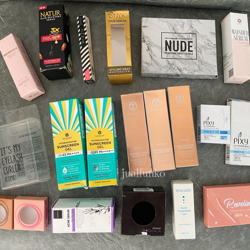Box Makeup Packaging Dus Make Up Skincare