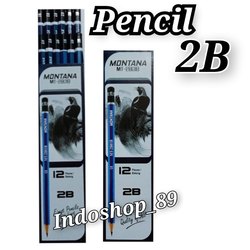 

Pensil tulis kayu 2B