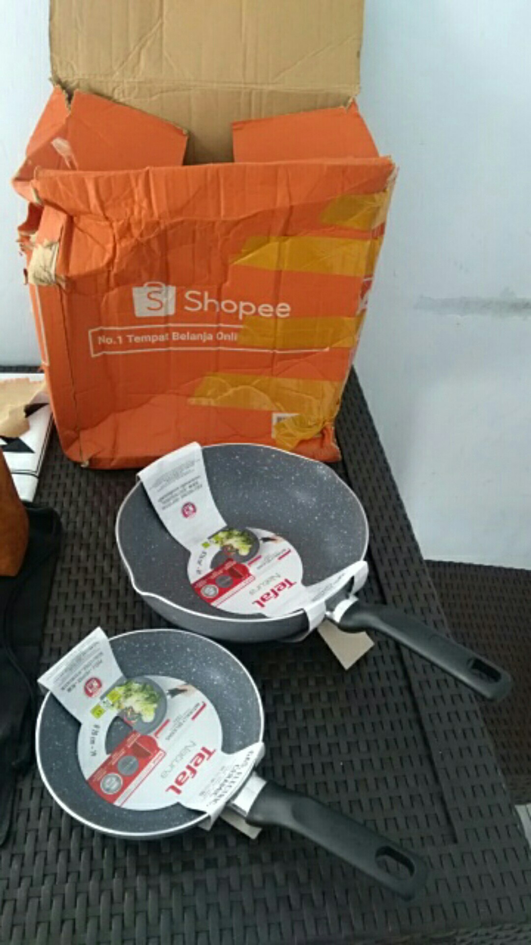 Natura Package 4 Wajan Panci Set Penggorengan Anti Lengket