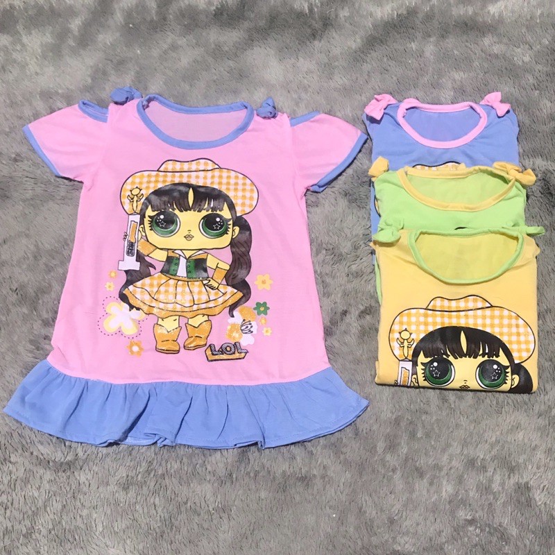 Dress Bayi dan Anak Katun 1-3 tahun
