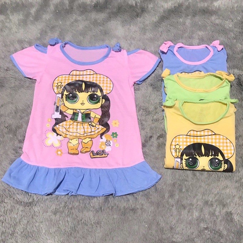 Dress Bayi dan Anak Katun 1-3 tahun