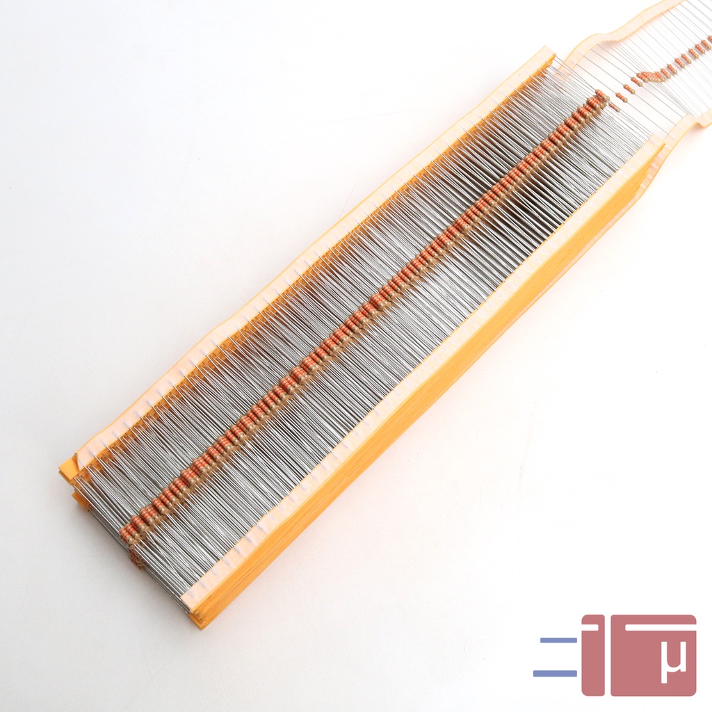 X10 Resistor 33K 1/4W Karbon 5% Taiwan Kaki Tembaga