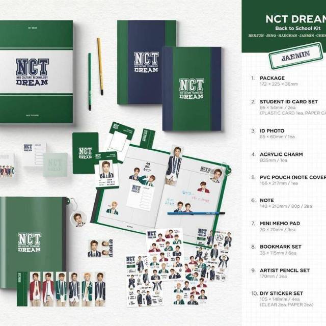 NCT DREAM - Back To School Kit