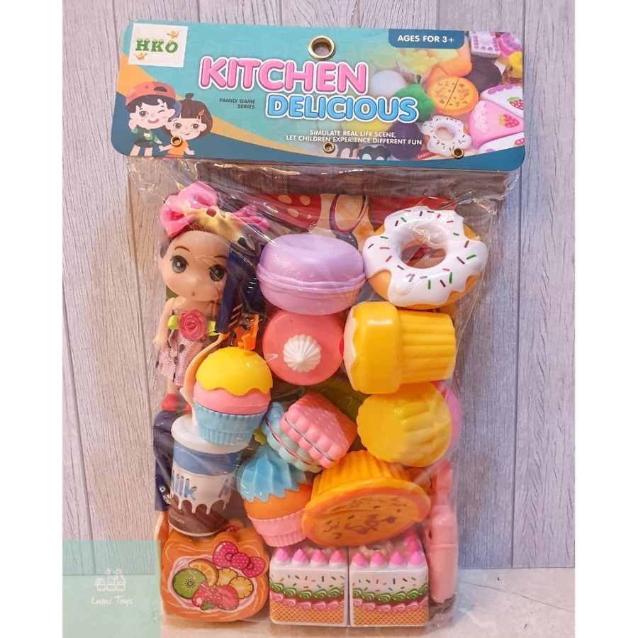 MAINAN KUE CAKE POTONG BIRTHDAY CAKE CUTTINGNO.960-11