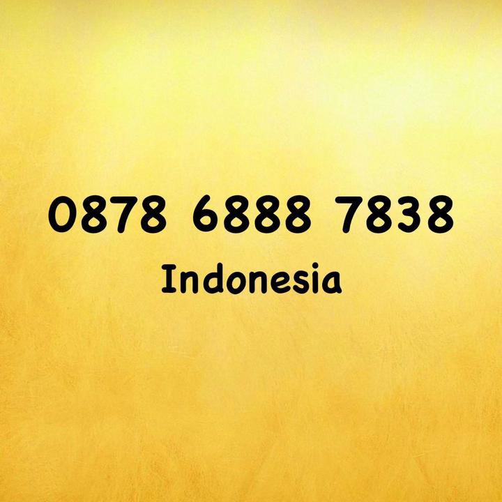 Nomor Cantik XL Bebas Seri 38 - 78 - 88 - 838 - 878 - 0878 6888 7838
